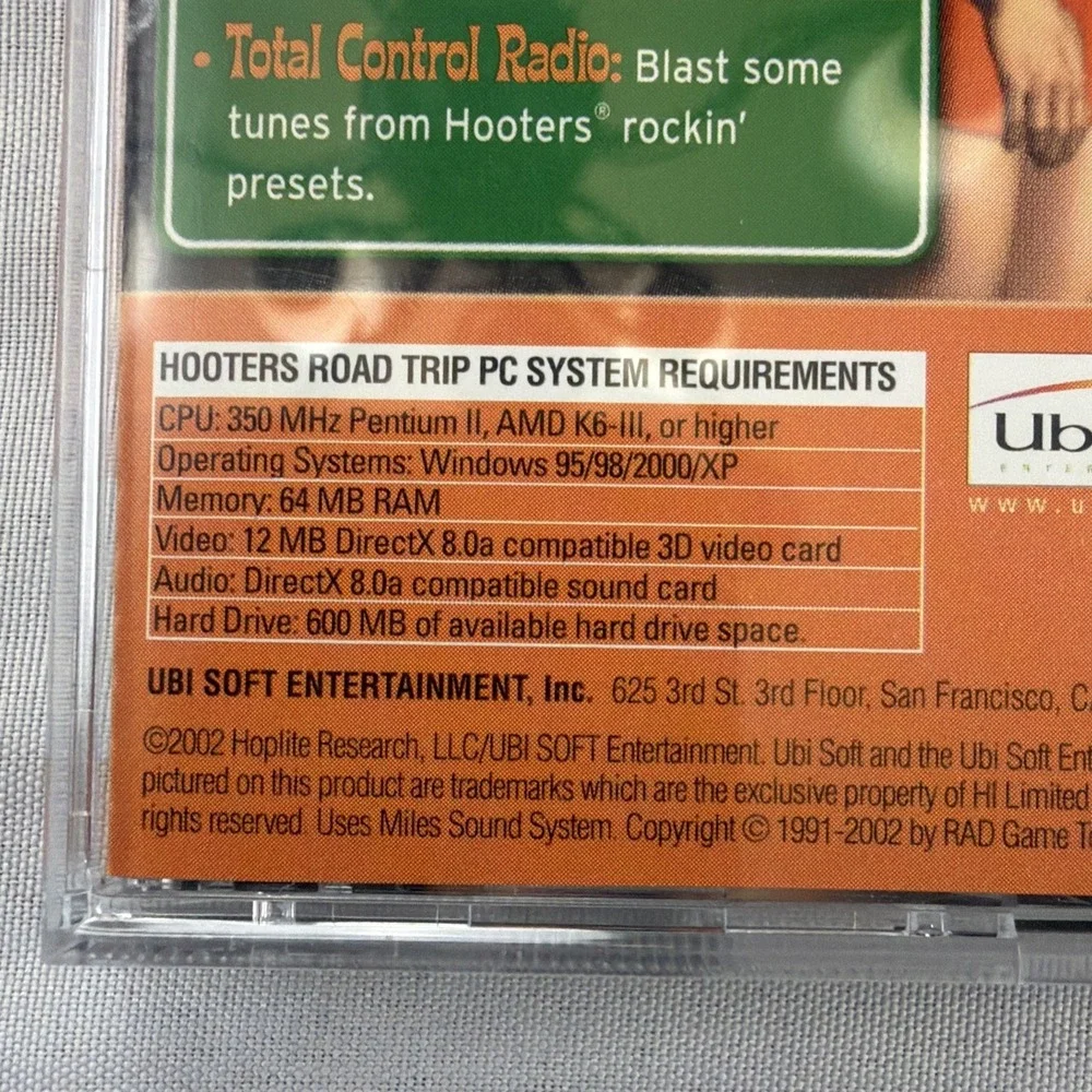Hooters Road Trip (PC, 2002)